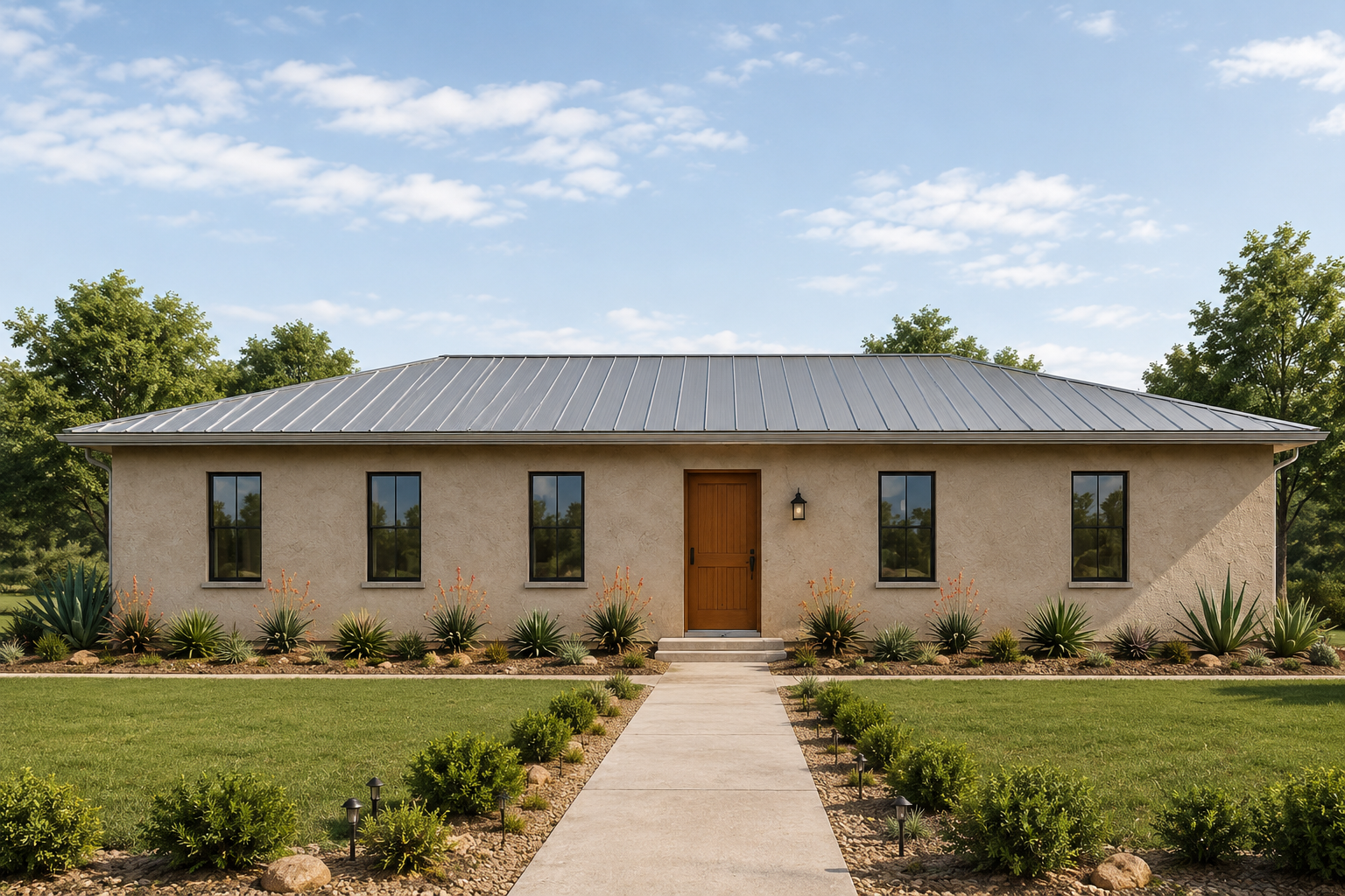 The Loma healthy home exterior rendering by Mr Hemp House