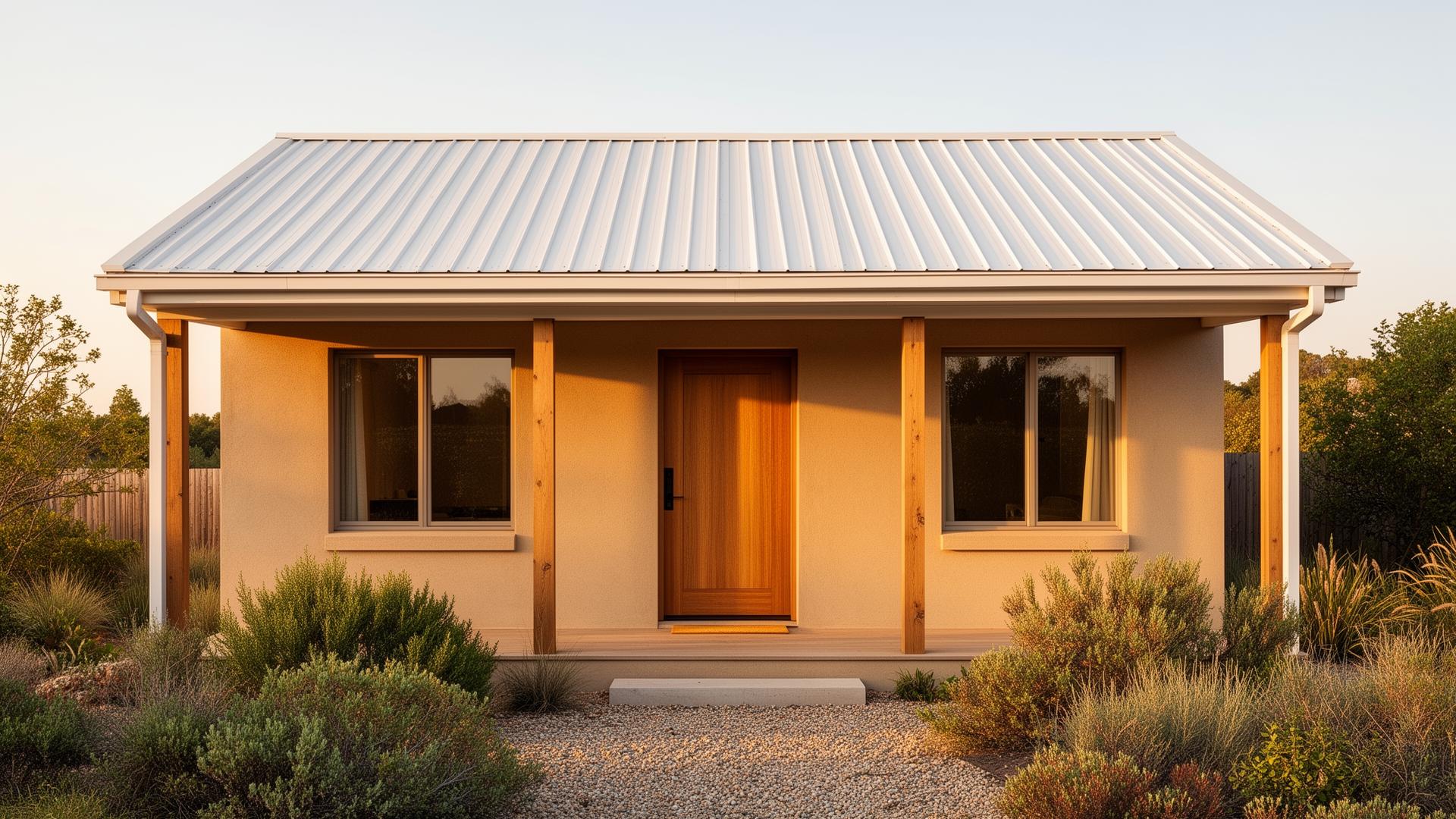 The Haven healthy home exterior rendering by Mr Hemp House